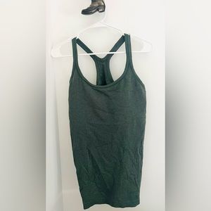 Never worn Lululemon Ebb to Street Tank Top in Dark Forest, Size 12